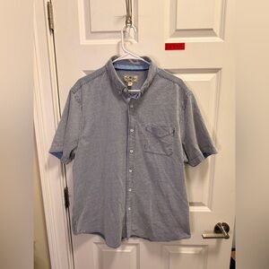 Mens True Grit Short Sleeve Button Down Shirt
